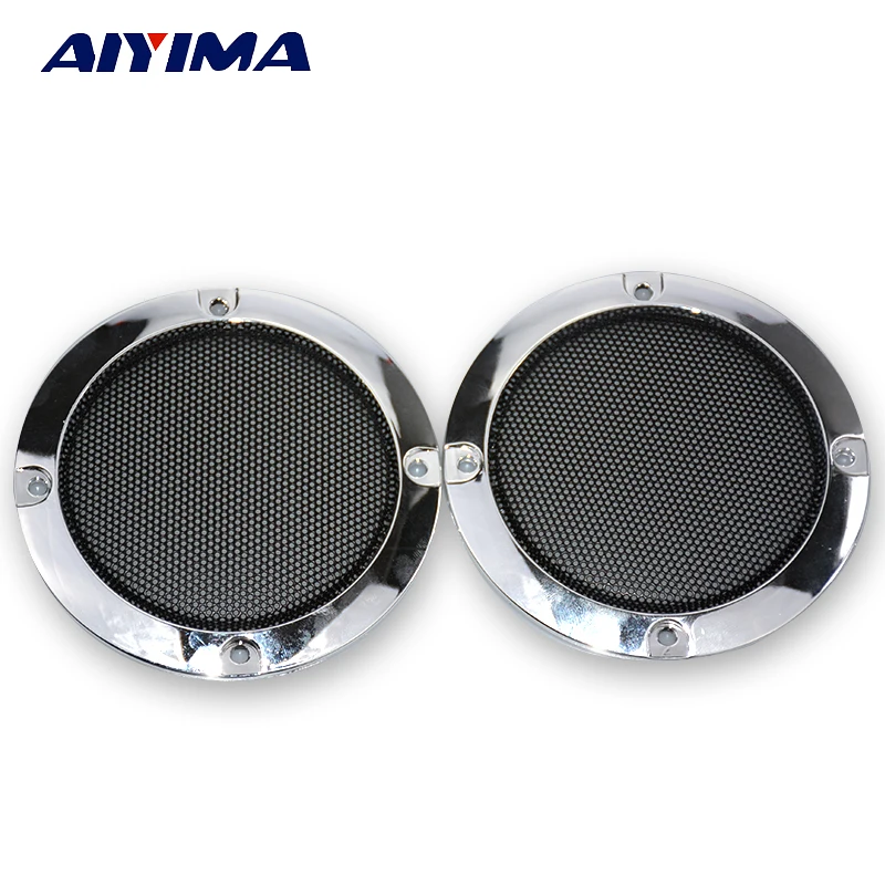 

2Pcs 3Inch Speaker Protective Net Tweeter Grille Waffle Mesk Grills Special 3-inch Audio Accessories Speaker