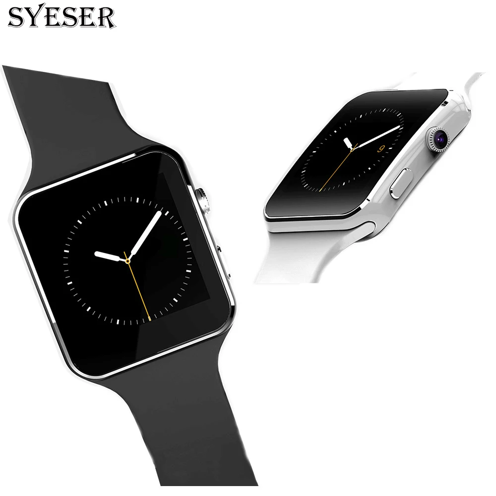 SYESER X6 Smartwatch Bluetooth Smart Watch sport wearable devices For iPhone Android Phone