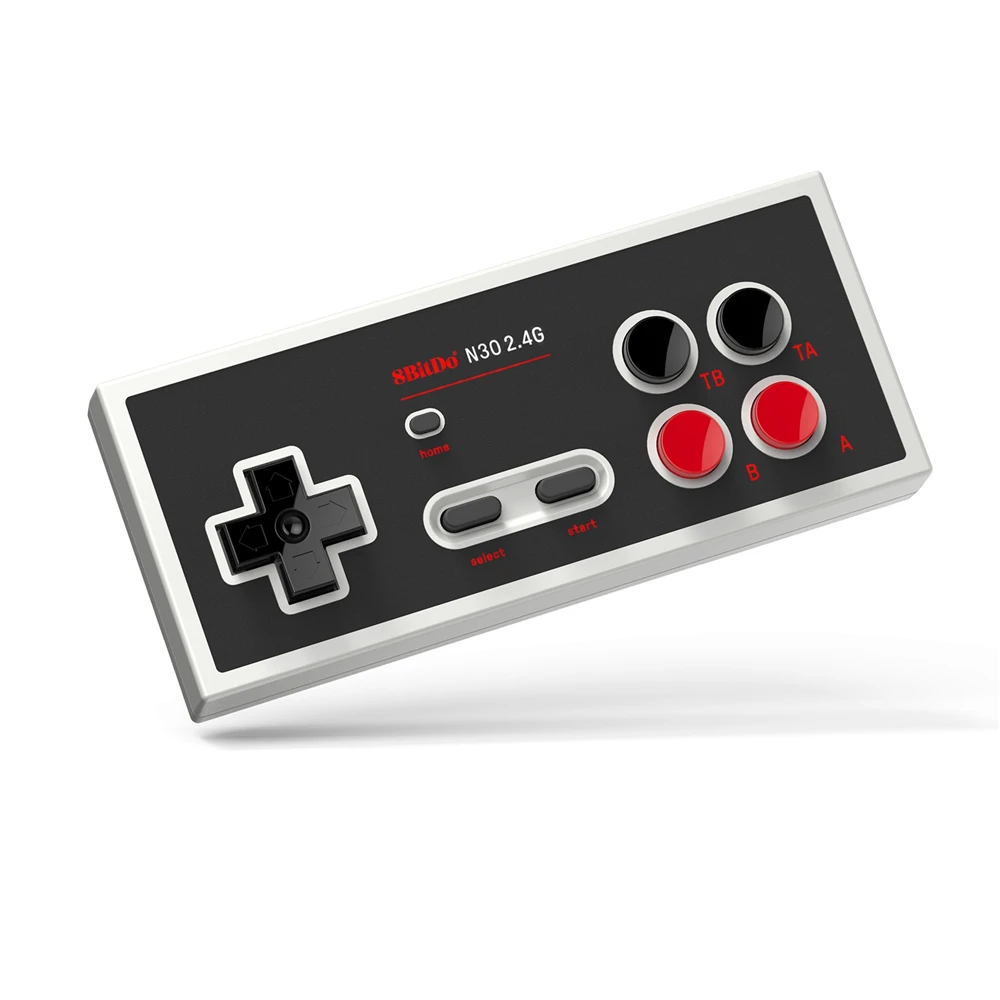 8 bitdo N30 2,4 г приемник Беспроводной геймпад для NES Classic Edition контроллер со встроенным Перезаряжаемые литий-ионный Батарея