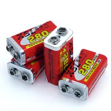XSL – batterie Rechargeable Ni-MH 9V 6F22, 280mAh, pour multimètre, Microphone, jouet, télécommande KTV