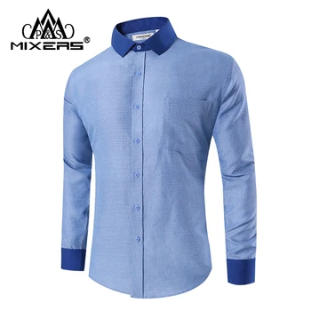 

New Arrival 2018 Comfortable Long Sleeve Shirt Men Regular Fit Business Casual Men Shirts Soft Big Size Fashion Men Clothing