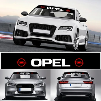 

Car Styling sunshade Front Windshield Banner Decal reflective Stickers For Opel Astra H G J Corsa Insignia Antara Meriva Zafira