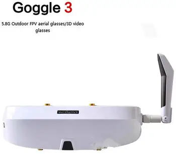 

Walkera Goggle 3 FPV 5.8G 32CH 360 3D Video Eyewear Glasses Goggles HDMI 800x600 SVGA Free Shipping