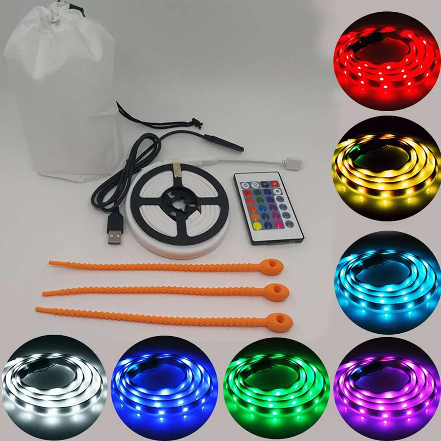 Waterproof Camping RGB LED Strip Light Lantern Lamp 1.8m SMD 2835 DC5V USB LED Rope Light Outdoor Hiking Camp Tent Hanging Lamp (12)
