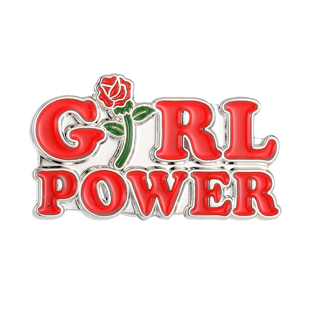 Buy Girl Power Red Rose Feminism Womens Feminist 