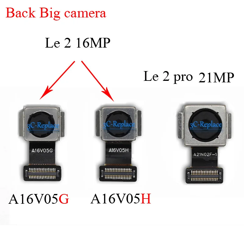 Для LeTV LeEco Le 2 Le2 Pro Le S3 X520 X620 X527 X626 задняя основная большая камера Маленькая фронтальная камера гибкий кабель лента
