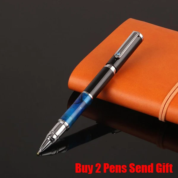 Roller Pen No Box Брендовый, офисный, для руководителя, быстрое письмо, металлический роллер, шариковая ручка, бизнес, для руководителя, Офисная ручка, купить 2 ручки, отправить подарок - Цвет: Roller Pen No Box