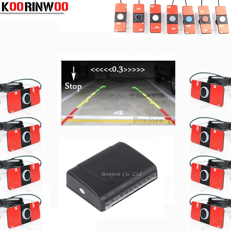 Koorinwoo двухъядерный процессор парковочные датчики 8 радаров Передняя Задняя сигнализация 8 зондов парктроник система автодетектор Assist Jalousie Koorinwoo двухъядерный процессор парковочные датчики 8 радаров Передняя Задняя сигнализация 8 зондов парктроник система автодетектор Assist Jalousie