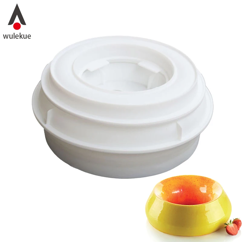 

Wulekue 1 Set Silicone Round Cake Molds baking For Cake Decorating Tools Gelato Dessert Baking Mold Pan Mould accessories