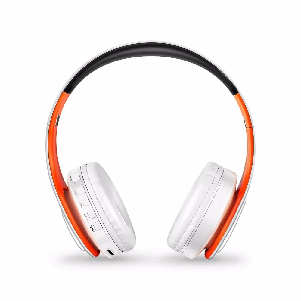 Беспроводные стереонаушники Bluetooth 15 часов со слотом для TF карты совместимы всеми