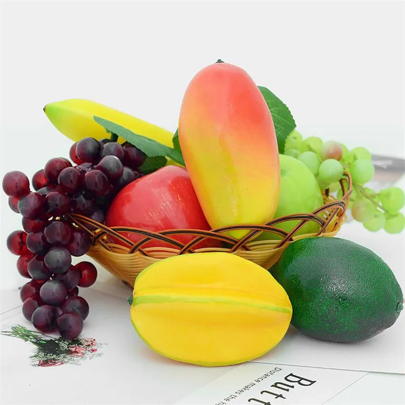 Flone Artificial Fruit Vegetables Simulation Fruit Fake Fruit Home