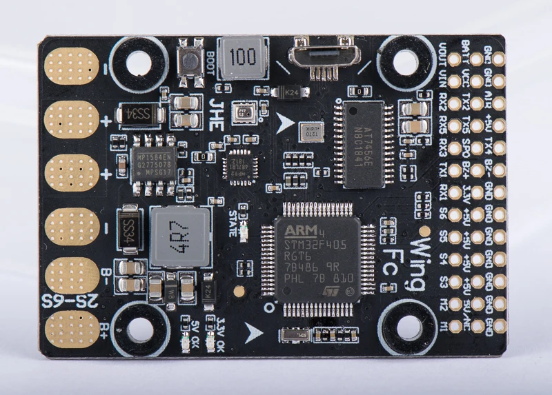 

F4 Fixed-wing Flying wing FC 10DOF FPV INAV Flight Control Built-in OSD BEC w/ Gyro For fixed wing model PK Matek F405-wing F405
