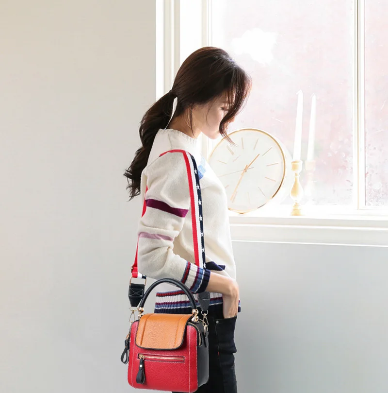 Women Fashion Leather Handbag Female Designer Simple Flap Messenger Bag Ladies Crossbody Shoulder Bags Bolsa Sac A Main SS7209 (11)