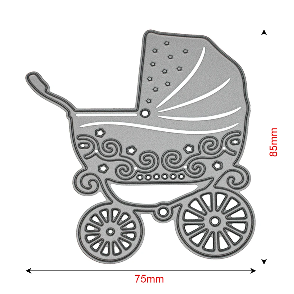 Сезон 1 шт. детская карета металлические Вырубные штампы трафареты сделай сам для скрапбукинга фотоальбом декоративное тиснение шаблон для бумажных открыток