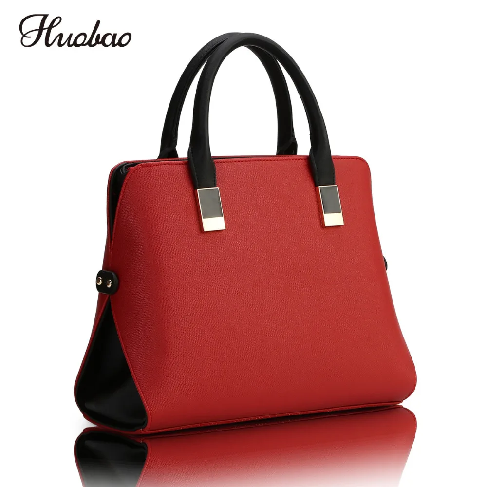 New 2018 Women Leather Handbags Fashion Ladies Shoulder Bag Luxury Designer Women Messenger Bags High Quality Top-Handle Bags