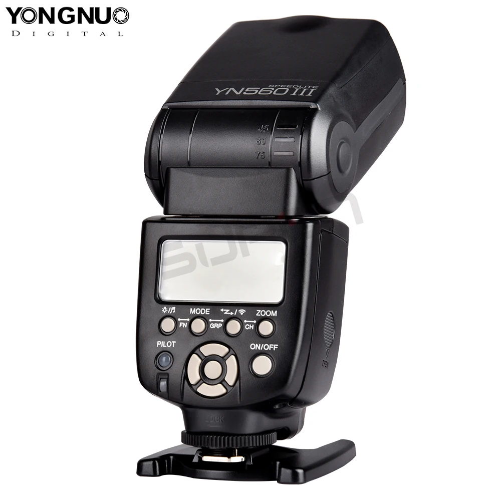 Billig YONGNUO YN560III YN560 III YN560 III Drahtlose Blitz Speedlite blitzgerät Für Canon Nikon Olympus Panasonic Pentax Kamera
