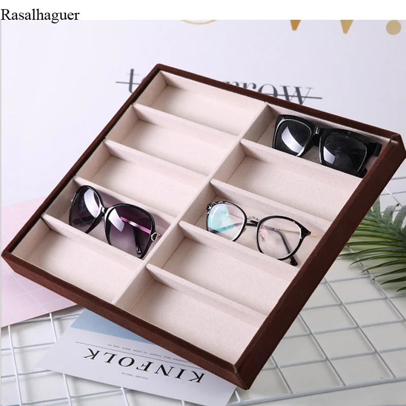Beige Velvet 10Grids Sunglasses Display Box Sunglasses Display Jewelry Display Packaging Jewelry Organizer Tray Fashion Cases Beige Velvet 10Grids Sunglasses Display Box Sunglasses Display Jewelry Display Packaging Jewelry Organizer Tray Fashion Cases