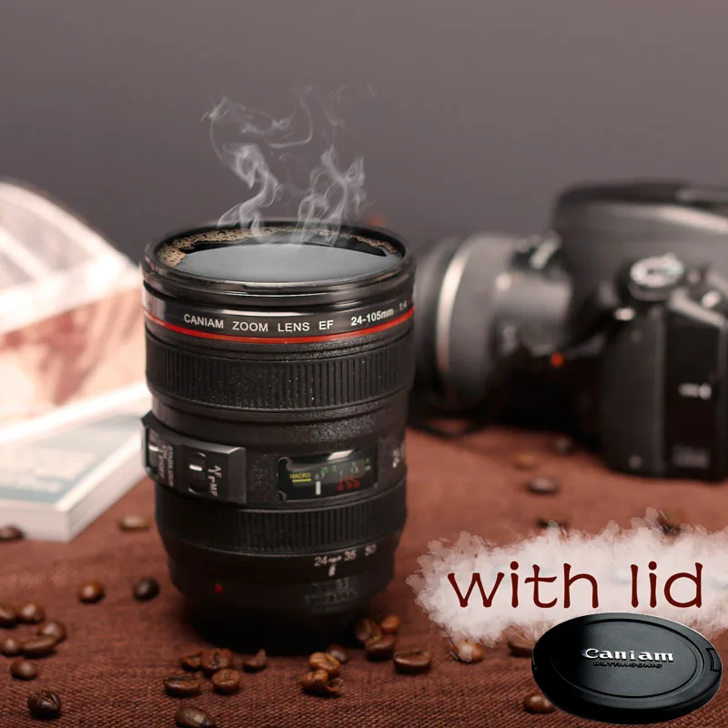 New-Caniam-SLR-Camera-Lens-24-105mm-1-1-Scale-Plastic-Coffee-Tea-MUG-400ML-Creative