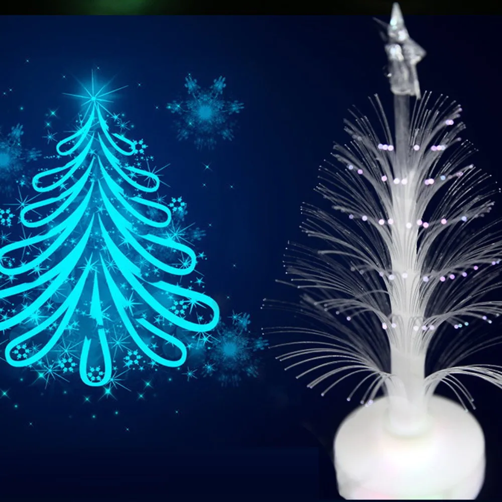 New Flashing Christmas Tree Light Mini Color Changing LED Lights Xmas