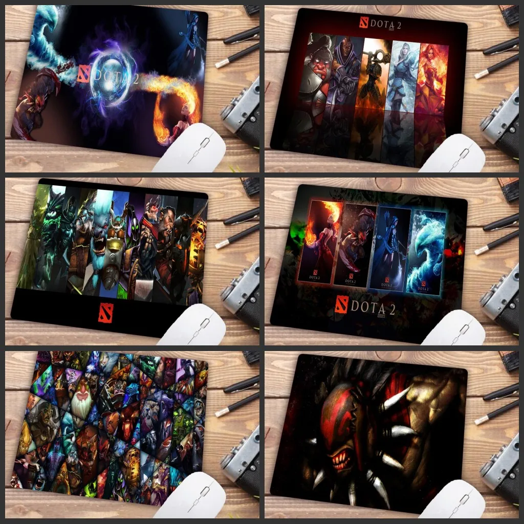 

Mairuige Big Promotion Retail Style Rubber Mouse Pad Mousepad Gaming DOTA 2 Gaming Mouse Pad Designs 18 * 22 Cm Table Mat Pad