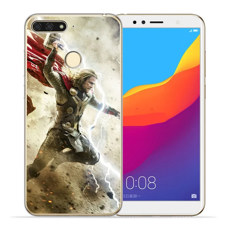 Роскошный Марвел Мстители яд Джокер для huawei Y5 II Y6 II Y5 Y6 Prime Nova 2 3 3I Plus чехол Чехол с узором Coque Etui