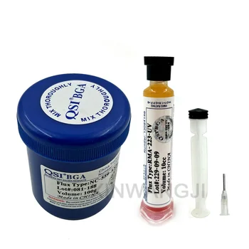 

Needle Shaped 10cc RMA-223 With Tip Syringe PCB PGA BGA SMD NC-559-ASM 100g Solder Paste Flux Grease Repair Solde
