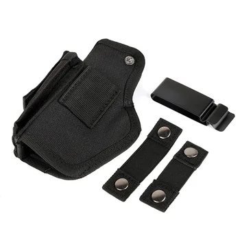 

Tactical Waist Belt Holster Right Left Handed Cuttable (Concealed) Pistol Carry Case Pouch For Magazine Flashlight Adjustable