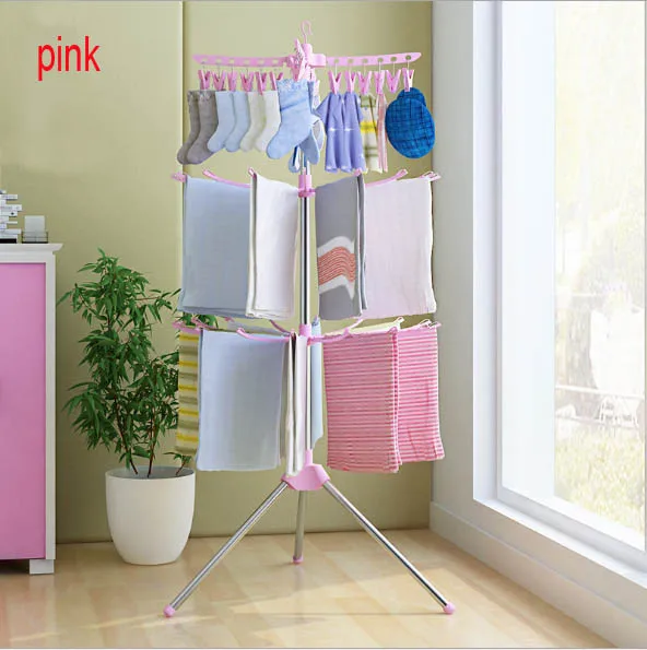 

Ground Folding Movable Towel Rack