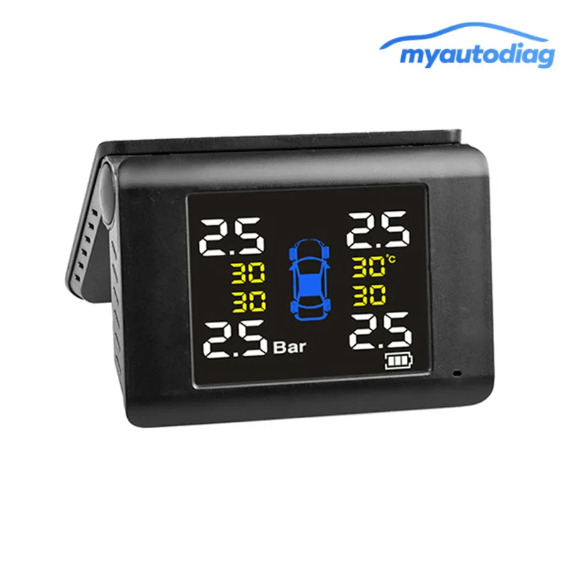 Promotion2018 NewestCar TPMS система мониторинга давления в шинах зарядка солнечной энергии