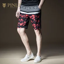 Прямые шорты для бега, мужские повседневные шорты Pinli Летние Новые товары, Мужская одежда, принт и пять B182317323