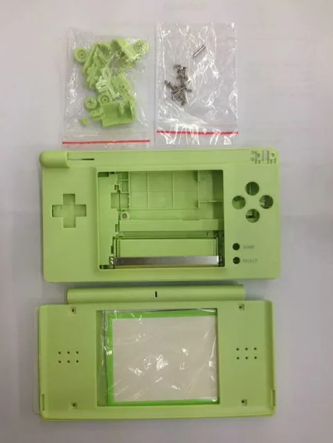 Green Color Full Set Housing Shell Case For N D S Lite Ds Dsl Green Color Full Set Housing Shell Case For N D S Lite Ds Dsl