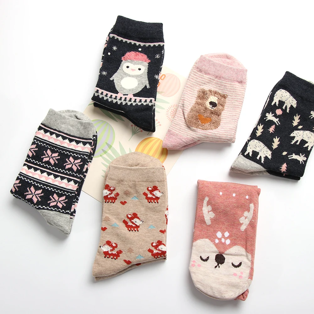 2Pairs Comfortable Animal Ear Socks 19 Patterns Lovely Women Short Socks Fashion Soft Cotton Ankle Socks