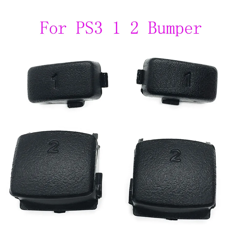 

Black L1 R1 L2 R2 Bumper Buttons Repair Replacement Parts For Play Station 3 PS3 Controller Trigger Buttons