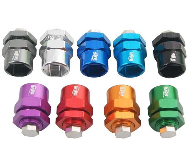 Cheap 4pcs Wheel Hex 12mm Turn 17mm combiner 1/10 metal adapter lengthening 15mm for universal 1/10 RC Car Buggy Bigfoot Truck parts 