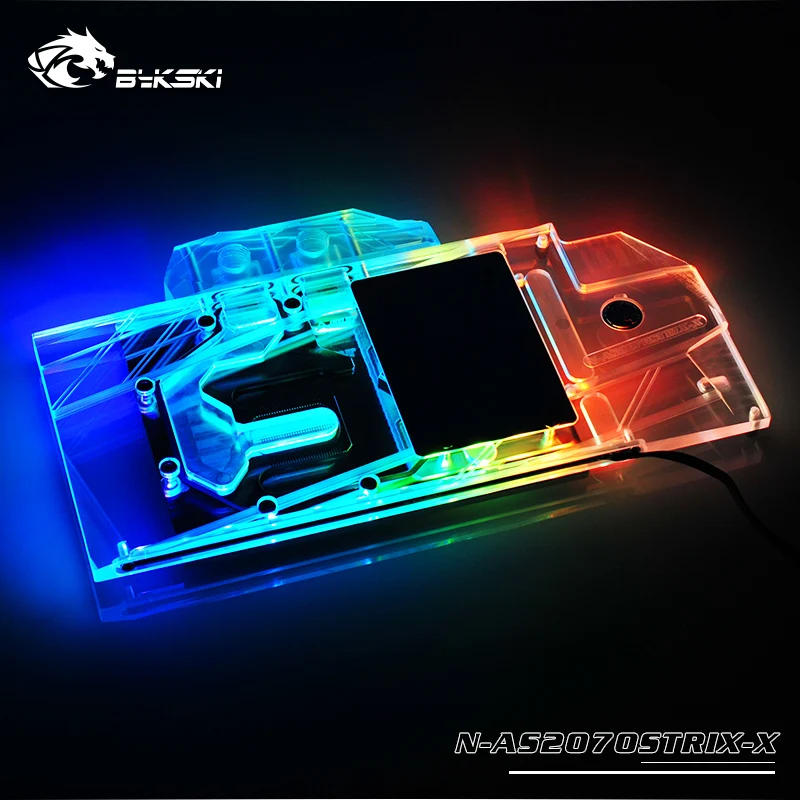 Bykski Water Block use for ASUS ROG STRIX-RTX2070-O8G / STRIX-RTX2060-O6G GAMING / Full Cover Coppe