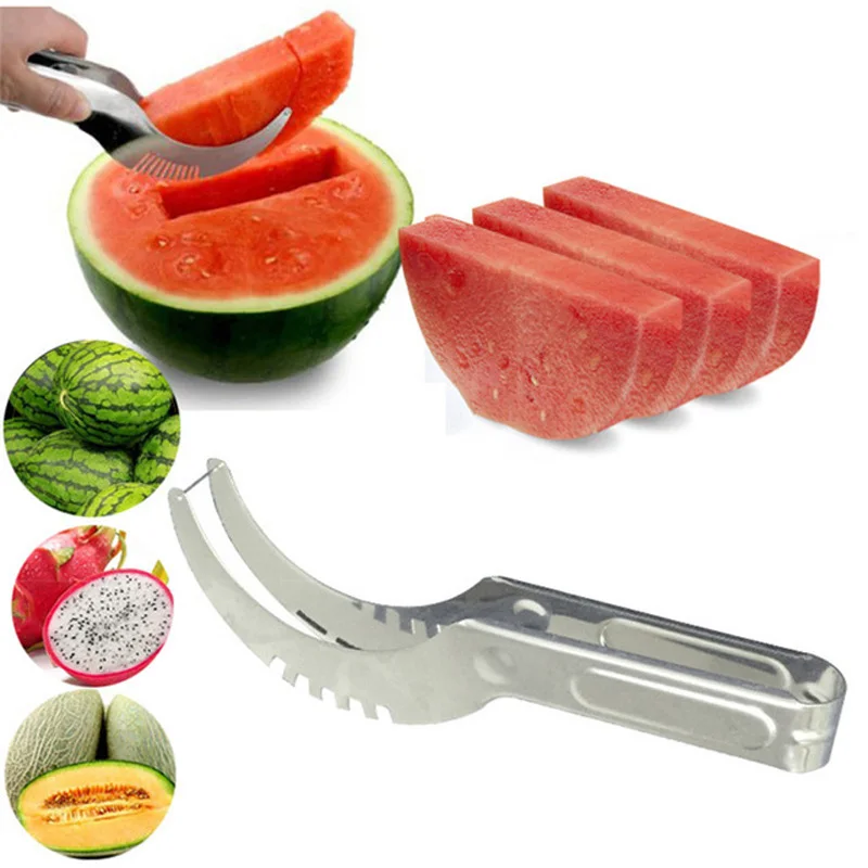 Watermelon Cutter Knife Cucumis Melon Chopper Fruit Salad Cucumber Vegetable Slicers Kitchen Cooking Tools Gadgets | Дом и сад