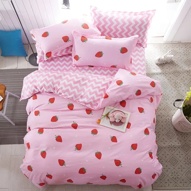 Solstice Home Textile Cartoon niedźwiedź polarny pościel zestawy dla dzieci Beddingset Bed pościel kołdra okładka łóżka Poszewka na poduszkę/Bed Sets -