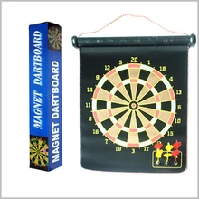 Крытый 15 дюймов Спорт двойной целевой Дартс магнитная доска для Дартса двойной утолщение для и