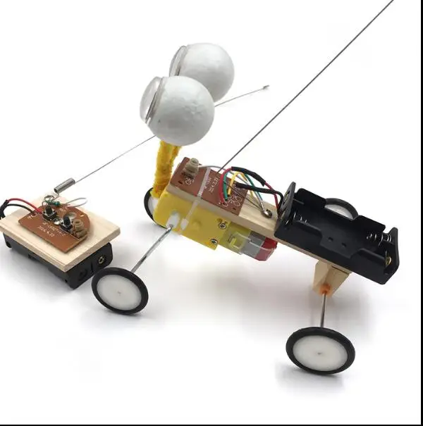 April Du DIY детские игрушки для экспериментов с дистанционным управлением робот фигурки рептилий комплект электрическое изобретение ребенок творческое образование