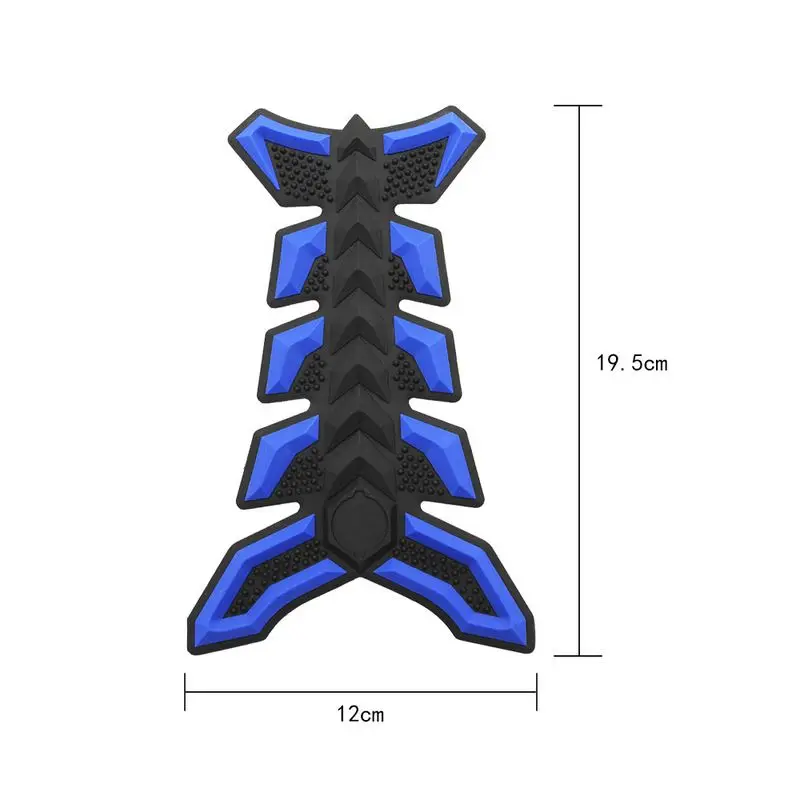 Резиновая Рыбка, кости, наклейки на мотоцикл, самоклеющиеся 3D Виниловые наклейки на автомобиль, водонепроницаемый мотоцикл, топливный бак, Стайлинг