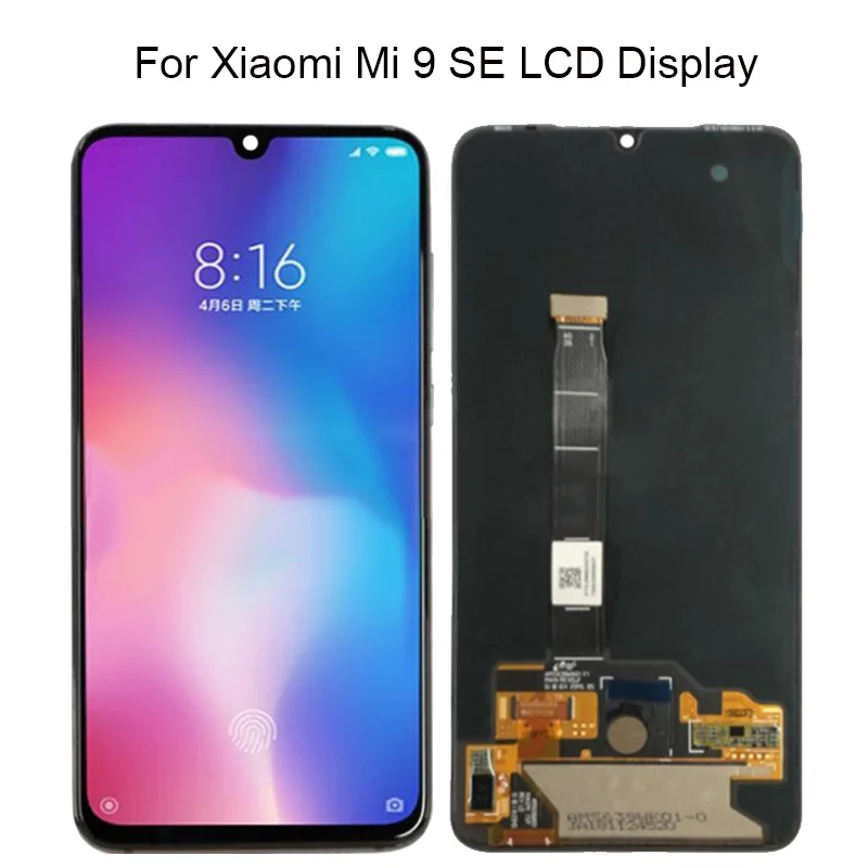

AMOLED LCD For Xiaomi Mi 9 LCD Display Touch Screen Digitizer Assembly Replacement Parts Display Mi9 For Xiaomi Mi 9 SE LCD
