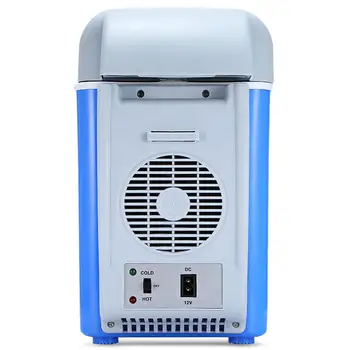 

12V 7.5L Mini Car Refrigerator Portable Freezer Multi-Function Cooler Warmer Thermoelectric Electric Fridge Compressor Storage