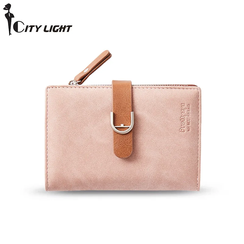

New Lady's Wallet Fashion Three folding multi-function hasp simple Wallets Female Purse for Coins Carteira Feminina Bolsa