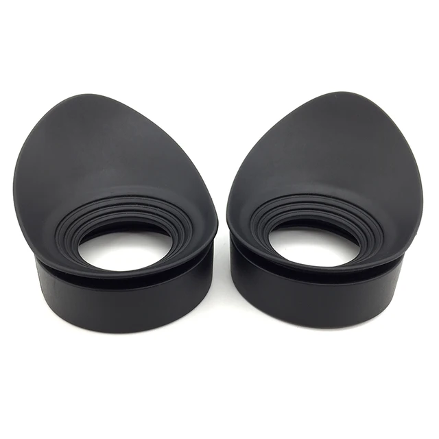 Soft Rubber Eyepiece Eye Shield Guards 28mm-37mm - Protective Covers For Binoculars, Microscopes, Telescopes