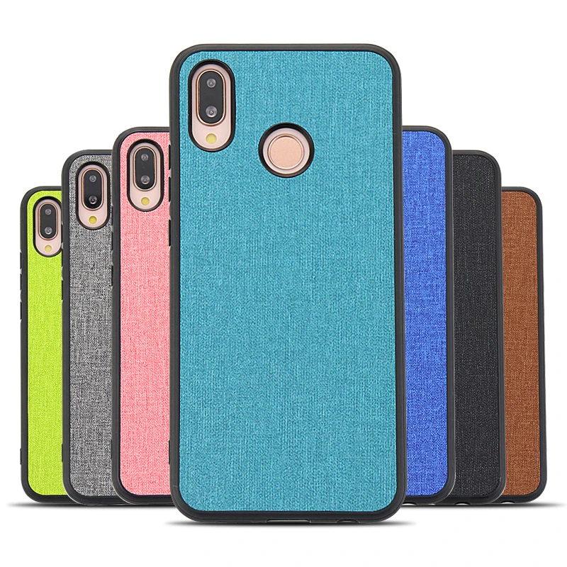 

Cloth Shell Soft Silicone Case For Huawei P30 Pro Mate 10 20 X P20 Lite Honor 8X Max 8C 7C Pro 10 Nova 4 Lite 3 3i Fabic Case