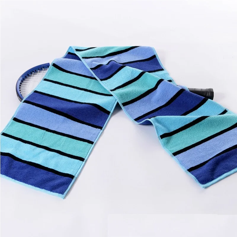 

Junwell 30X150cm Extra Long Size Sports Towel 100% Cotton Terry Gym Towel toalha de esportes Swimming Travel essiential 4 colors