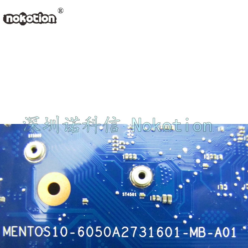 NOKOTION 827684-001 MENTOS10-6050A2731601-MB-A01 для HP 14-AF материнская плата для ноутбука A6-6310 Radeon R5 M330 полный Тесты