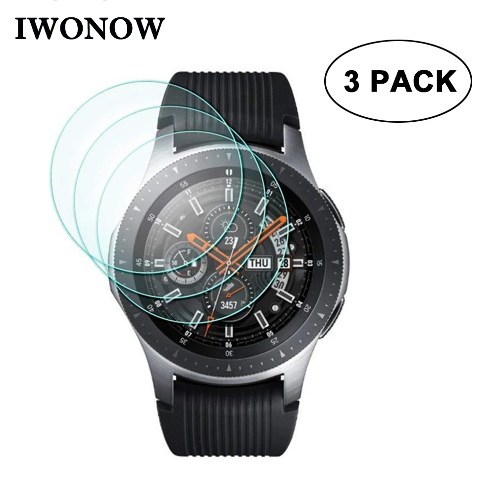 Закаленное стекло твердостью 9H для Samsung Galaxy Watch Band 42 мм 46 SM R810/R800 защита экрана от