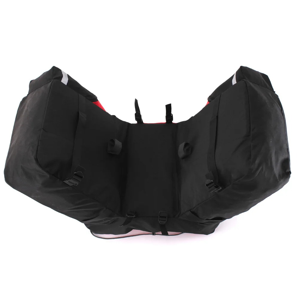 ROSWHEEL 60L Водонепроницаемая велосипедная сумка с двойными боковыми задними