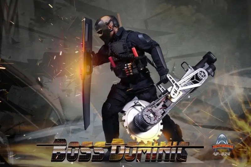 Коллекционные художественные фигурки модели игрушек AF 024 Boss Dominic масштаб 1/6